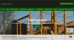 Desktop Screenshot of nature-play.dk