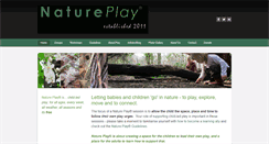 Desktop Screenshot of nature-play.co.uk